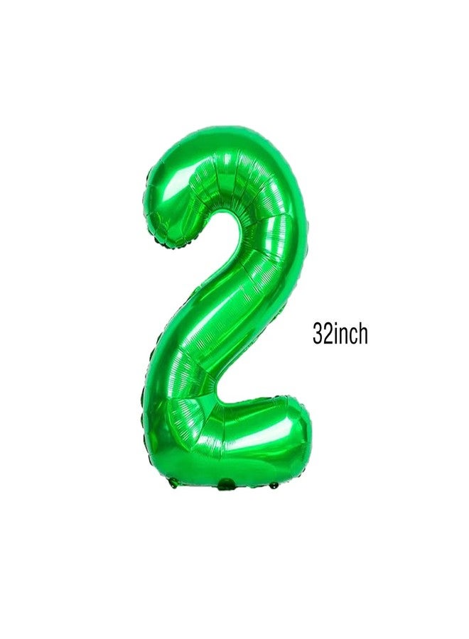 ALLPICK Dinosaur Birthday Party Decorations - Foil Balloons, Supplies for Kids' 2nd Birthday & Baby Shower - Image 2